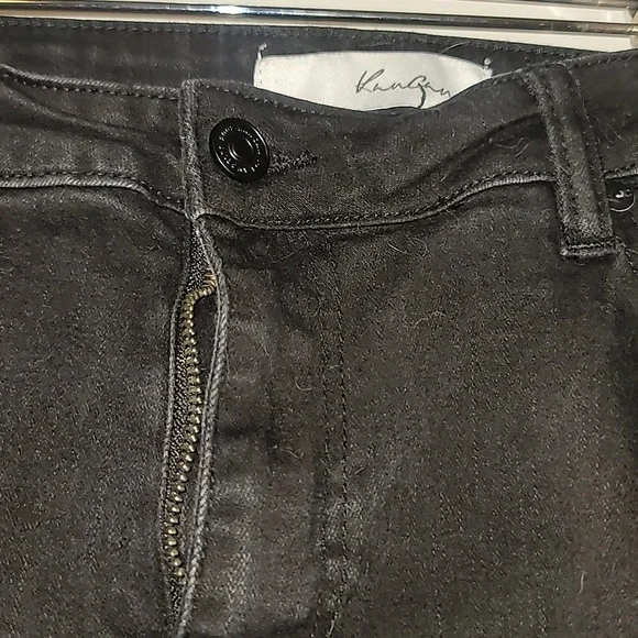 KanCan Black Jeans with Distressing - Picture 5 of 13